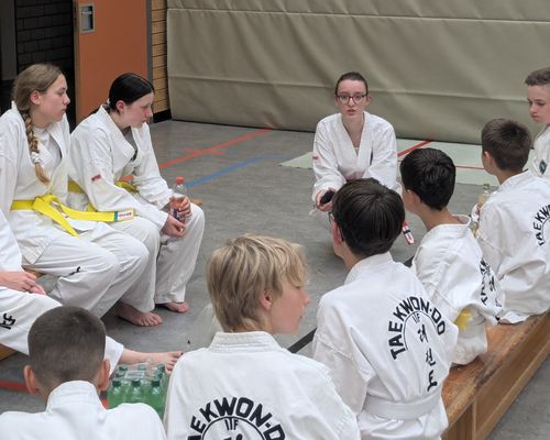 Erste Jugendversammlung der Taekwon-Do-Abteilung